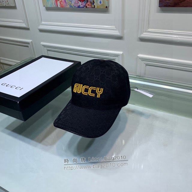 Gucci男女同款帽子 古馳立體刺繡棒球帽鴨舌帽  mm1731